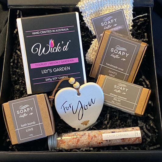 Pamper Me Gift Box | Wick'd Candles