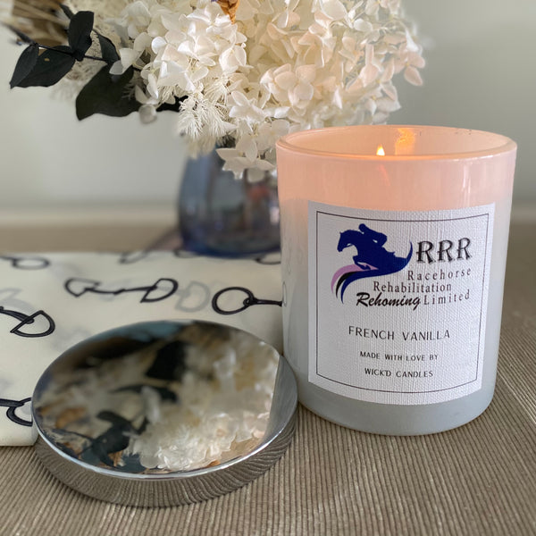 RRR - Racehorse Rehabilitation Rehoming Candle - French Vanilla